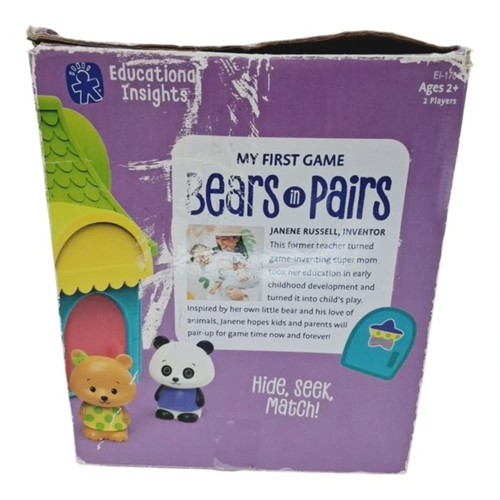 Educational Insights My‎ First Memory Game - Bears in Pairs | Engaging Learning